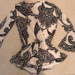 NWOT Vintage Havana girls romper size small